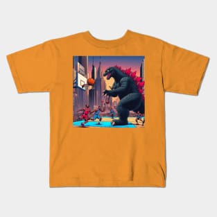 Godzilla in New York 1a . Kids T-Shirt